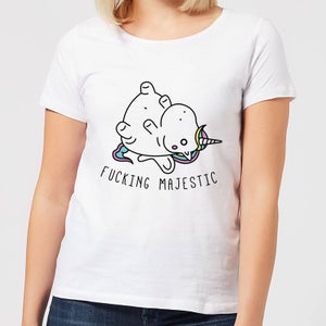 F***ing Majestic Women's T-Shirt - White