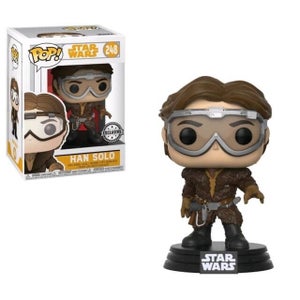 Star Wars Han Solo avec lunettes EXC Pop! Figurine en vinyle