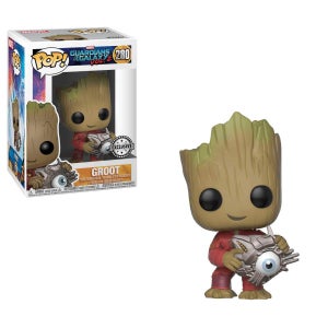 Marvel Guardians of the Galaxy vol. 2 Groot with Cyber Eye EXC Funko Pop! Vinyl