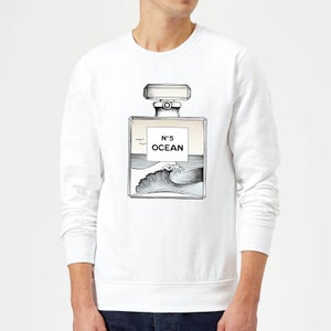 Barlena Ocean No5 Sweatshirt - White