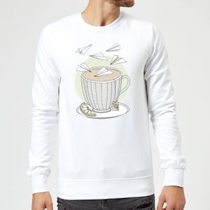 Barlena Teatime Sweatshirt - White