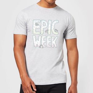 Barlena Epic Week Men's T-Shirt - Grey