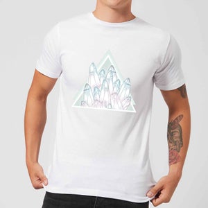 Barlena Crystals Men's T-Shirt - White