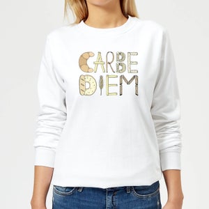 Barlena Carbe Diem Women's Sweatshirt - White