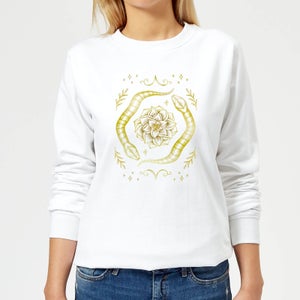 Barlena Snakes Women's Sweatshirt - White