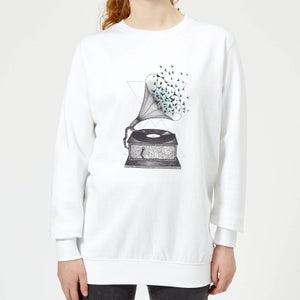 Barlena Escape Women's Sweatshirt - White