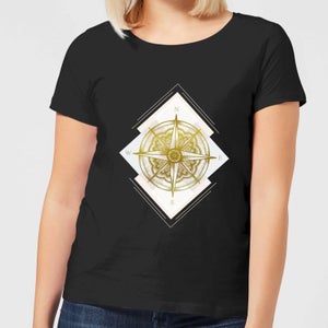 Barlena Compass Women's T-Shirt - Black