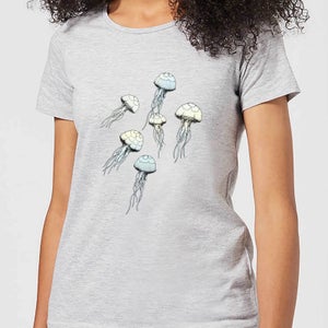 Barlena Jellyfish Women's T-Shirt - Grey