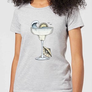 Barlena Summer Cocktail Women's T-Shirt - Grey