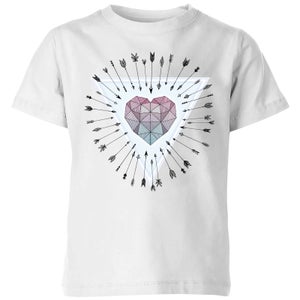 Barlena Young & Unafraid Kids' T-Shirt - White