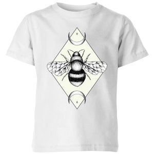 Barlena Bee Confident Kids' T-Shirt - White