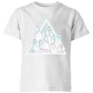 Barlena Crystals Kids' T-Shirt - White