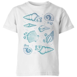 Barlena Ocean Gems Kids' T-Shirt - White