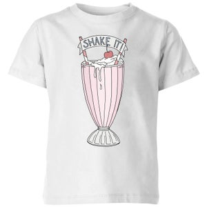 Barlena Shake It Kids' T-Shirt - White