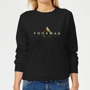 Aquaman Title Damen Sweatshirt - Schwarz