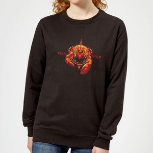 Aquaman Brine King Women's Sweatshirt - Black