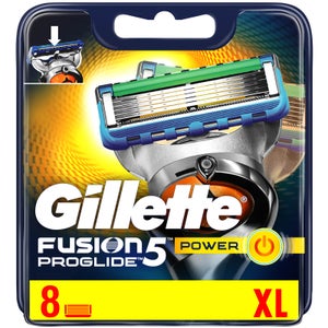 Gillette Fusion5 Proglide Power Razor Blades (8 Pack)