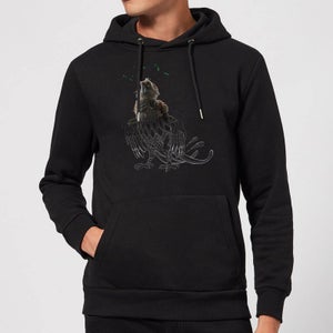 Fantastic Beasts Tribal Augurey Hoodie - Black