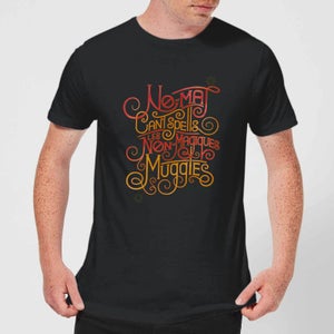 Camiseta Fantastic Beasts No-Maj para hombre - Negro