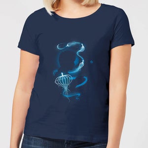 Camiseta Fantastic Beasts Newt Silhouette para mujer - Azul marino