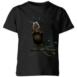 Fantastic Beasts Augurey kinder t-shirt - Zwart