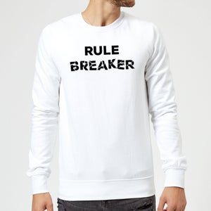 Rule Breaker Sweatshirt - White