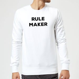 Rule Maker Sweatshirt - White