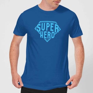 Super Hero Men's T-Shirt - Royal Blue