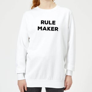 Rule Maker Women's Sweatshirt - White