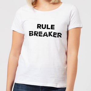 Rule Breaker Women's T-Shirt - White