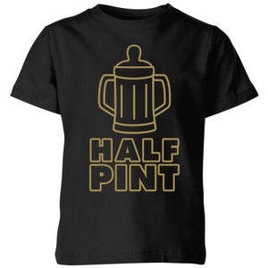 Half Pint Kids' T-Shirt - Black