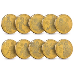Marvel: Infinity War Collectable Commemorative Coin Set of 10 - Zavvi Exclusive (Limited to 1000)