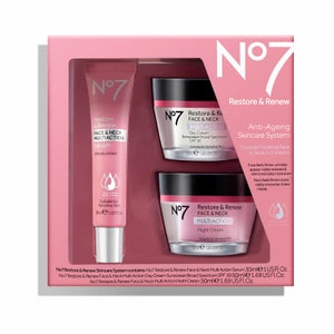 No7 Restore and Renew Multi Action Skincare System 50oz (Worth $88)