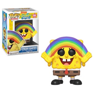 Spongebob Schwammkopf - SpongeBob mit Regenbogen LTF Pop! Vinyl Figur
