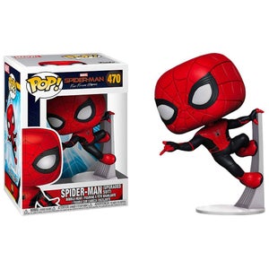 Spider-Man Far From Home Combinaison améliorée de Spider-Man Pop! Figurine en vinyle