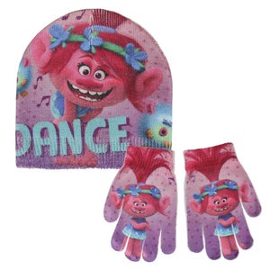 Gants et chapeau Trolls