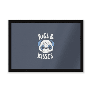 Pugs & Kisses Entrance Mat