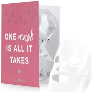 STARSKIN Limited Edition Diamond Mask VIP Illuminating Luxury Bio-Cellulose Face Mask