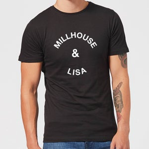 Millhouse & Lisa Men's T-Shirt - Black