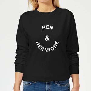 Ron & Hermione Women's Sweatshirt - Black