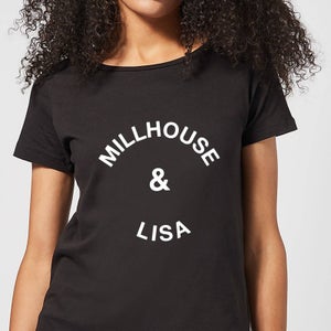 Millhouse & Lisa Women's T-Shirt - Black