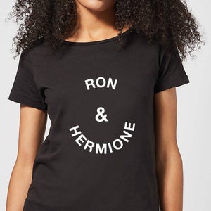 Ron & Hermione Women's T-Shirt - Black