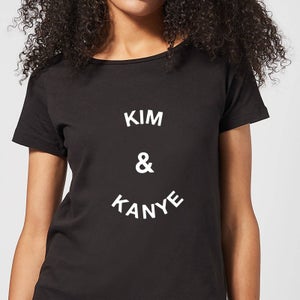 Kim & Kanye Women's T-Shirt - Black
