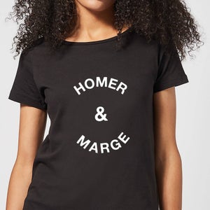 Homer & Marge Women's T-Shirt - Black