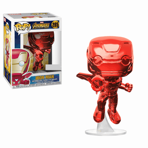 Figurine Pop! Marvel Infinity War (Chromé Rouge) EXC