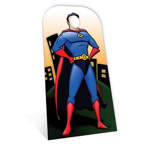 Superhero Stand- In Cardboard Cut Out