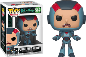 Figurine Pop! Rick & Morty - Morty en Armure de Purge