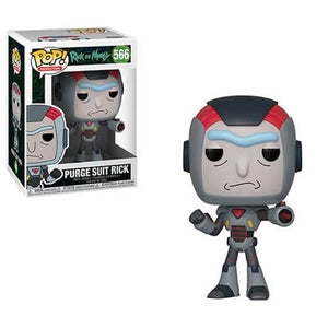 Rick and Morty Rick in Purge Suit Pop! Vinyl Figure