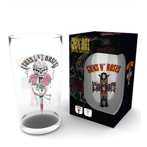Guns N' Roses Logo Pint Glass