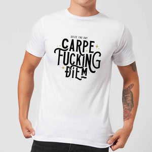 Carpe F*cking Diem Men's T-Shirt - White